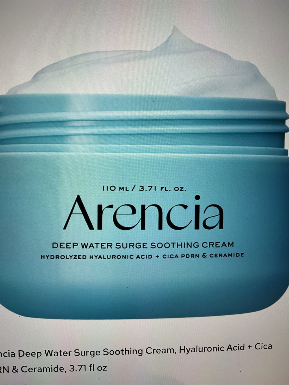 ARENCIA DEEP WATER SURGE  SOOTHING CREAM